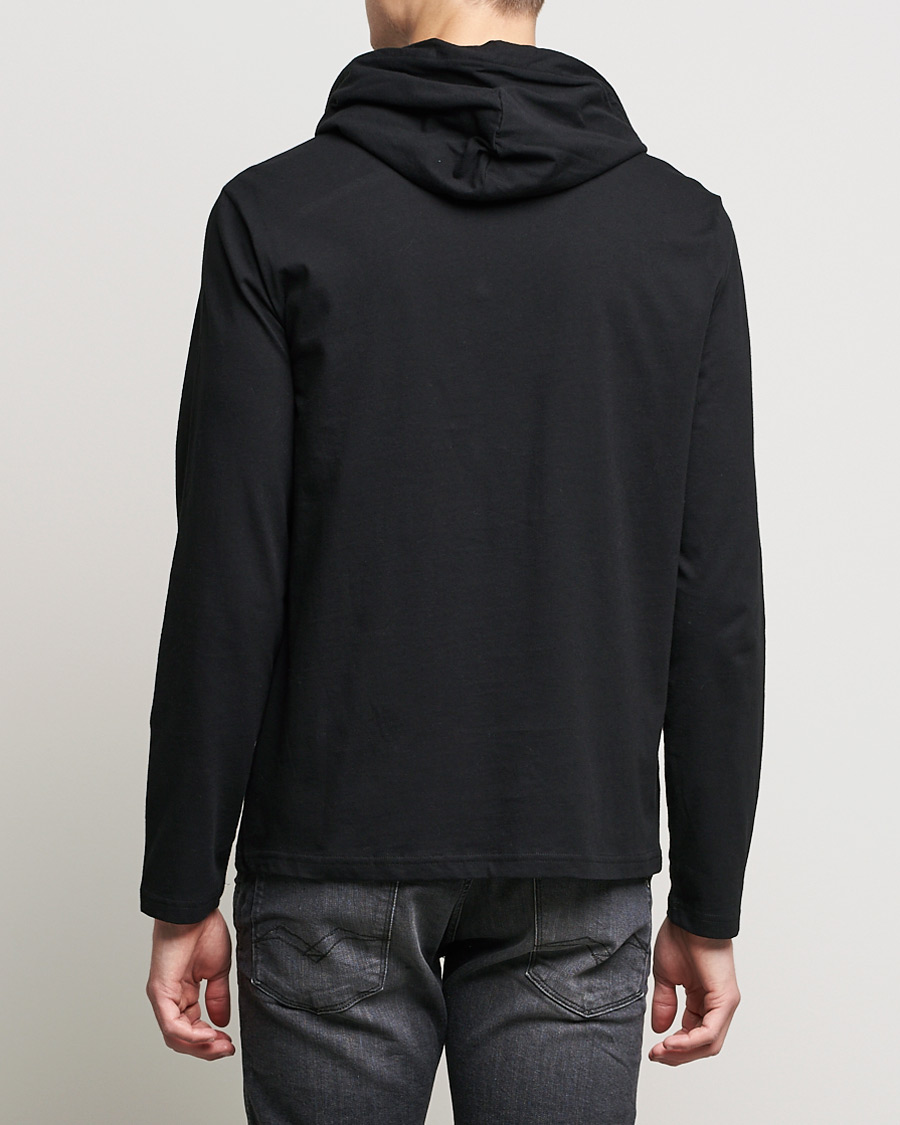 Heren | Truien | Polo Ralph Lauren | Long Sleeve Hooded T-Shirt Polo Black