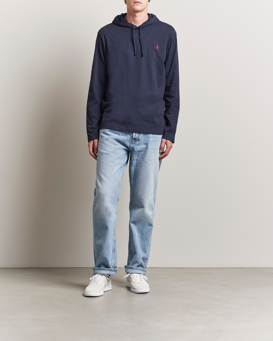 Heren | Truien | Polo Ralph Lauren | Long Sleeve Hooded T-Shirt Ink