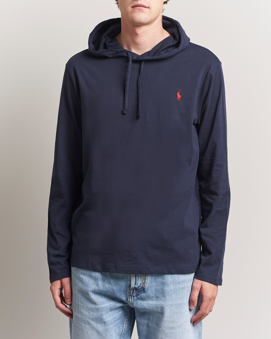 Heren | Truien | Polo Ralph Lauren | Long Sleeve Hooded T-Shirt Ink