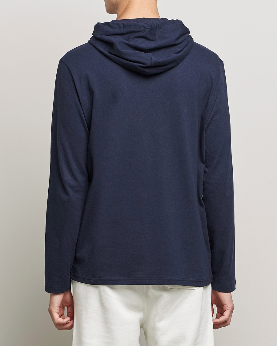 Heren | T-shirts | Polo Ralph Lauren | Long Sleeve Hooded T-Shirt Ink