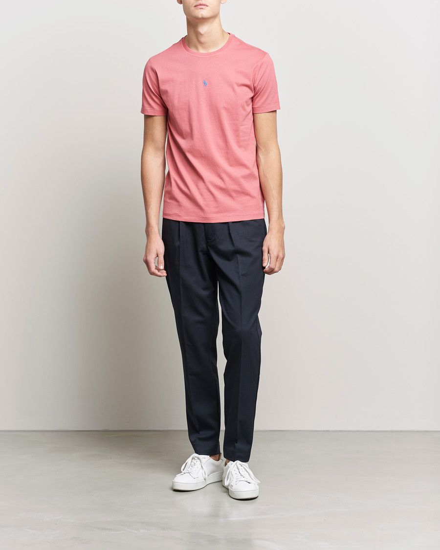 Heren | T-shirts | Polo Ralph Lauren | Chest Crew Neck Tee Adirondack Berry