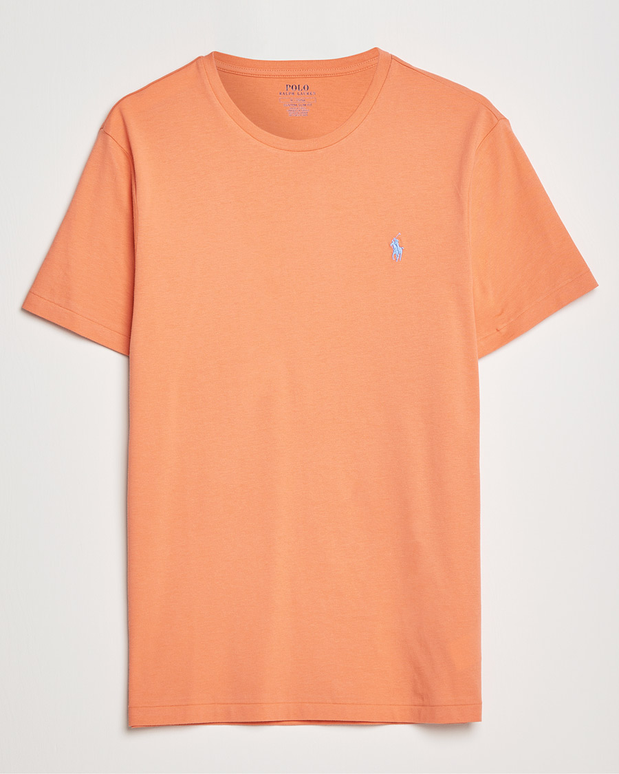 Heren | T-shirts | Polo Ralph Lauren | Crew Neck Tee Deep Mango