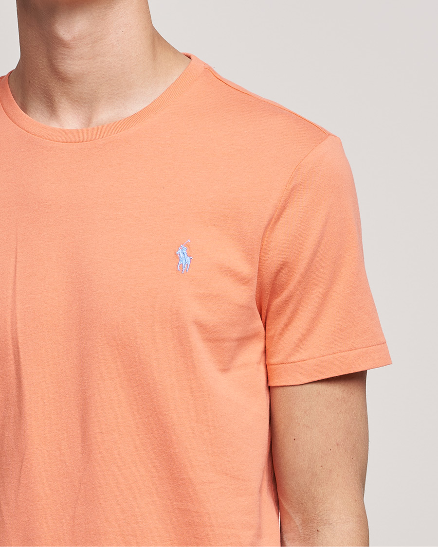 Heren | T-shirts | Polo Ralph Lauren | Crew Neck Tee Deep Mango