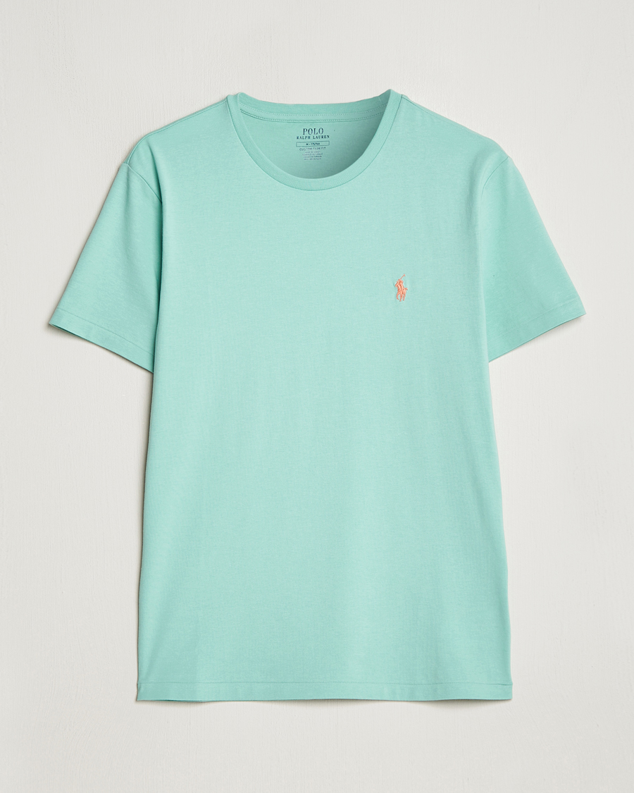 Heren | T-shirts | Polo Ralph Lauren | Crew Neck Tee Celadon Green