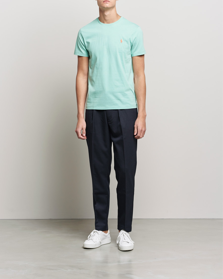 Heren | T-shirts | Polo Ralph Lauren | Crew Neck Tee Celadon Green