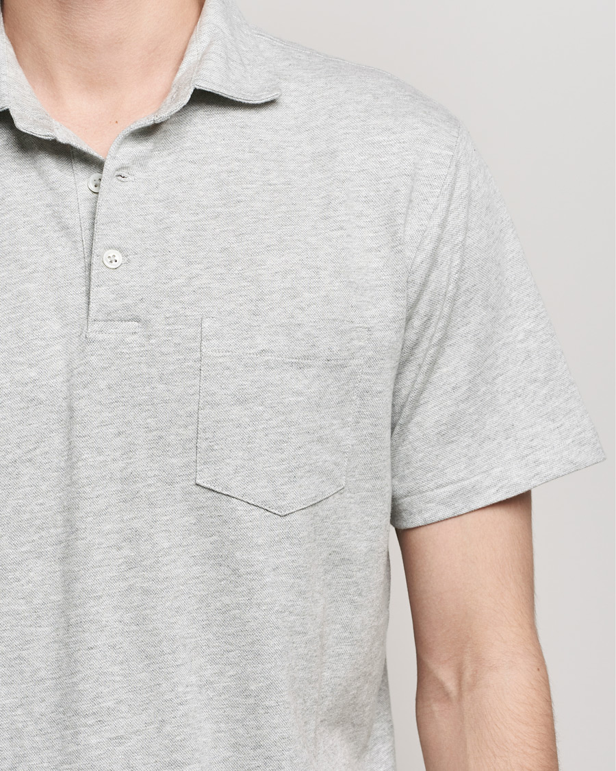 Heren | Polo's | Polo Ralph Lauren | Custom Slim Fit Cotton/Linen Polo Andover Heather