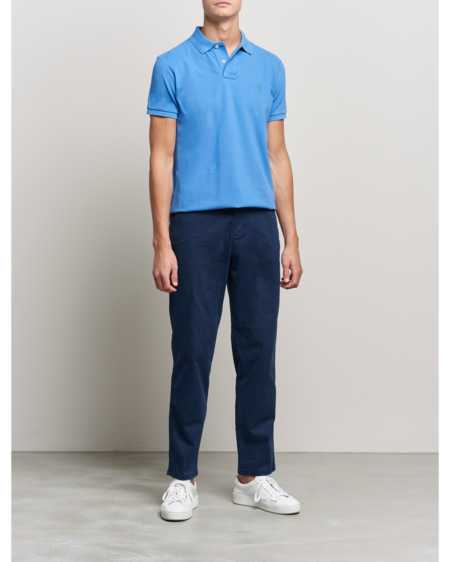 Heren | Polo's | Polo Ralph Lauren | Custom Slim Fit Polo Retreat Blue