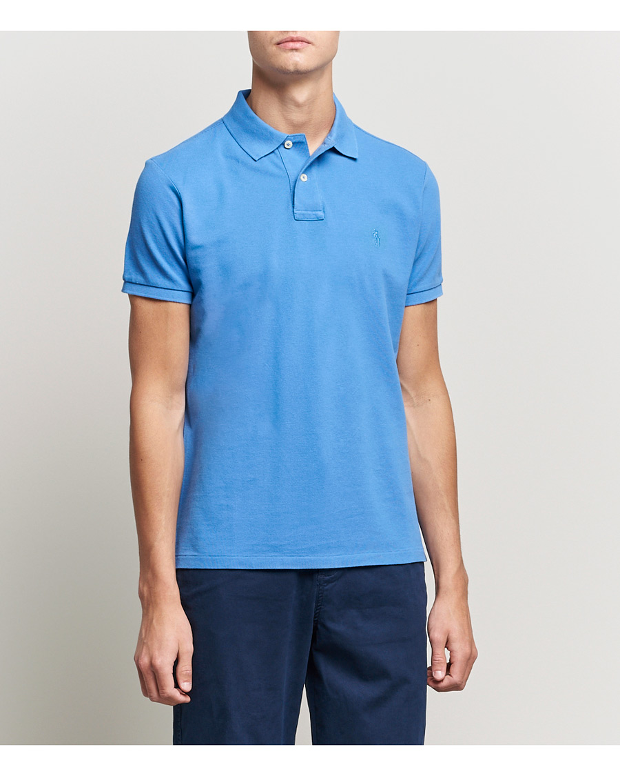 Heren | Polo's | Polo Ralph Lauren | Custom Slim Fit Polo Retreat Blue