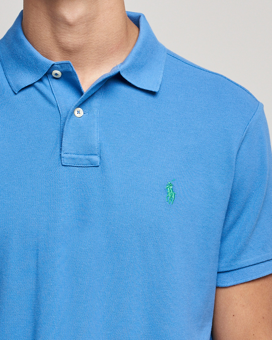 Heren | Polo's | Polo Ralph Lauren | Custom Slim Fit Polo Retreat Blue