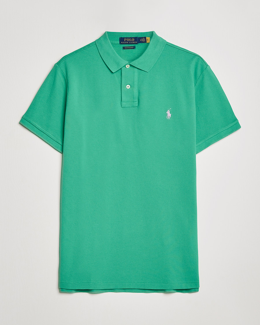 Heren | Polo's | Polo Ralph Lauren | Custom Slim Fit Polo Raft Green