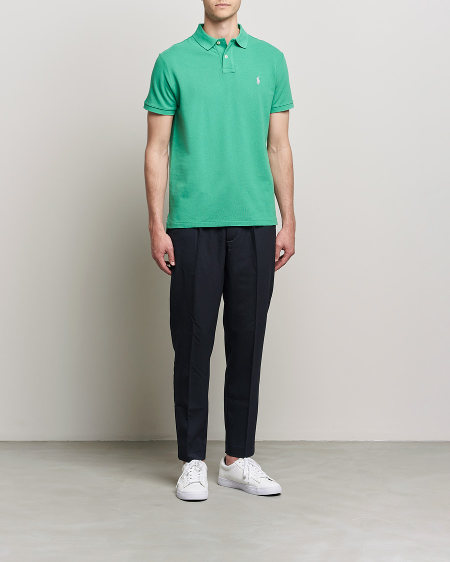 Heren | Polo's | Polo Ralph Lauren | Custom Slim Fit Polo Raft Green