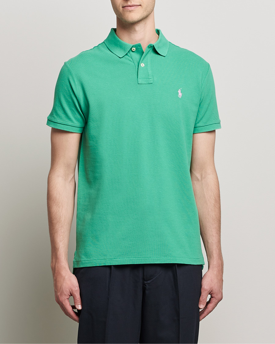 Heren | Polo's | Polo Ralph Lauren | Custom Slim Fit Polo Raft Green