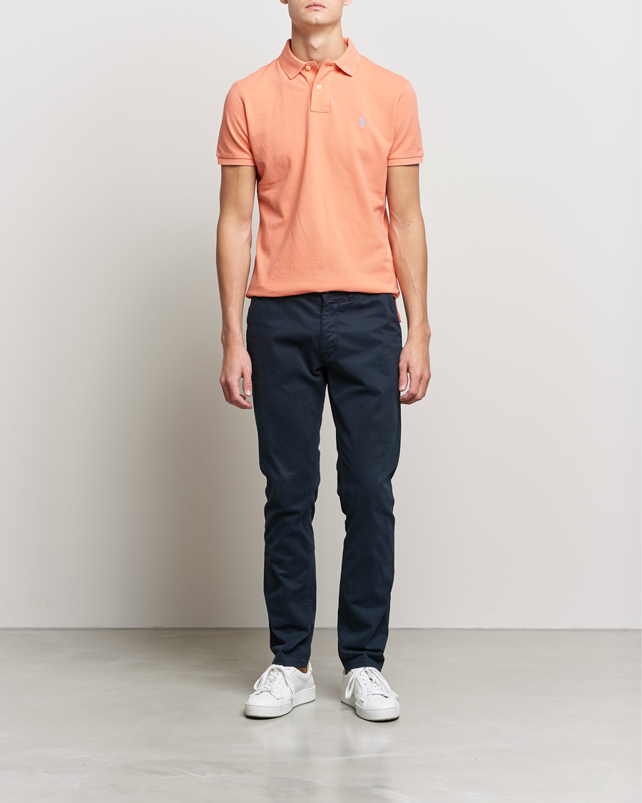 Heren | Polo's | Polo Ralph Lauren | Custom Slim Fit Polo Deep Mango