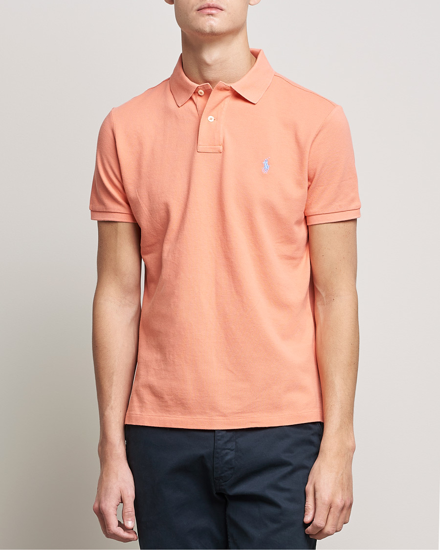 Heren | Polo's | Polo Ralph Lauren | Custom Slim Fit Polo Deep Mango