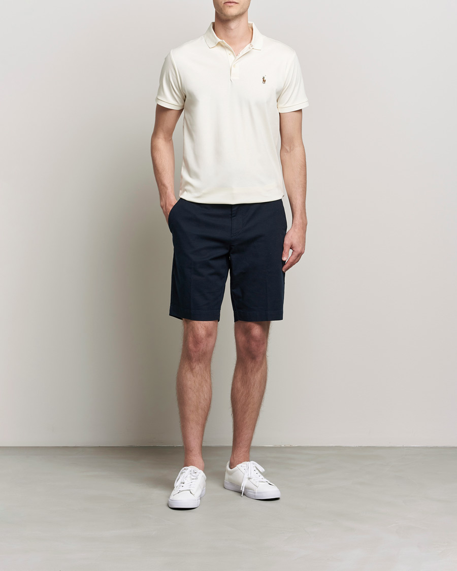 Heren | Polo's | Polo Ralph Lauren | Luxury Pima Cotton Polo Clubhouse Cream