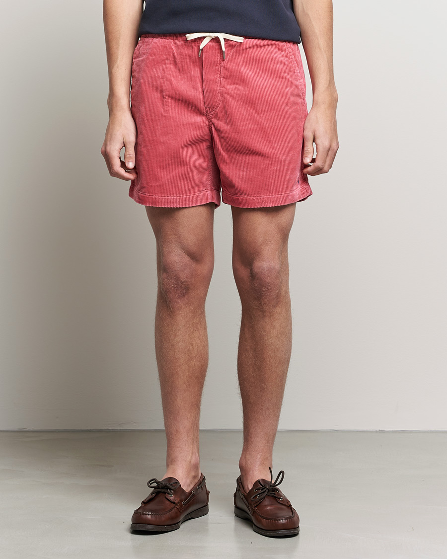 Herr | Preppy Authentic | Polo Ralph Lauren | Prepster Corduroy Drawstring Shorts Adirondack Berry