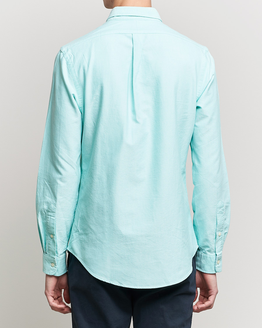 Heren | Overhemden | Polo Ralph Lauren | Slim Fit Oxford Button Down Shirt Sunset Green