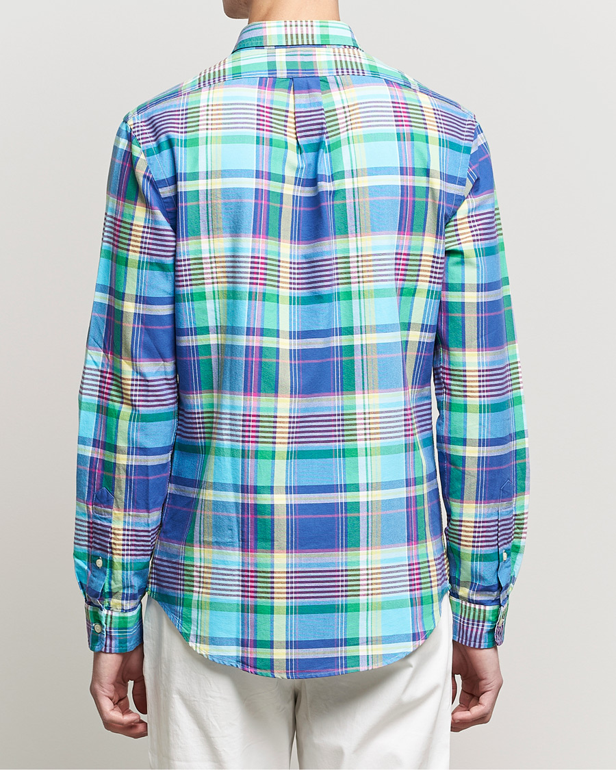 Heren | Overhemden | Polo Ralph Lauren | Slim Fit Oxford Madras Checked Shirt Multi