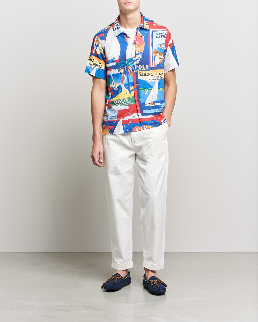 Heren | Broeken | Polo Ralph Lauren | Featherweight Twill Trousers Deckwash White