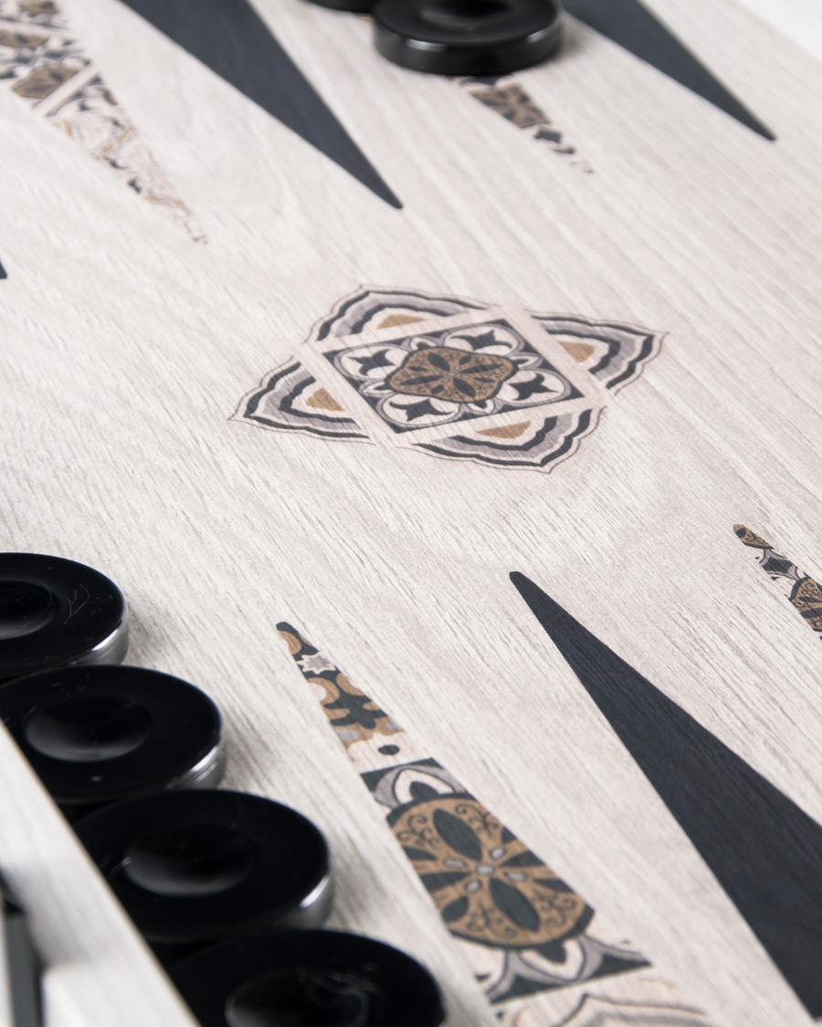 Heren | Spellen | Manopoulos | Wooden Creative Moroccan Mosaic Backgammon 