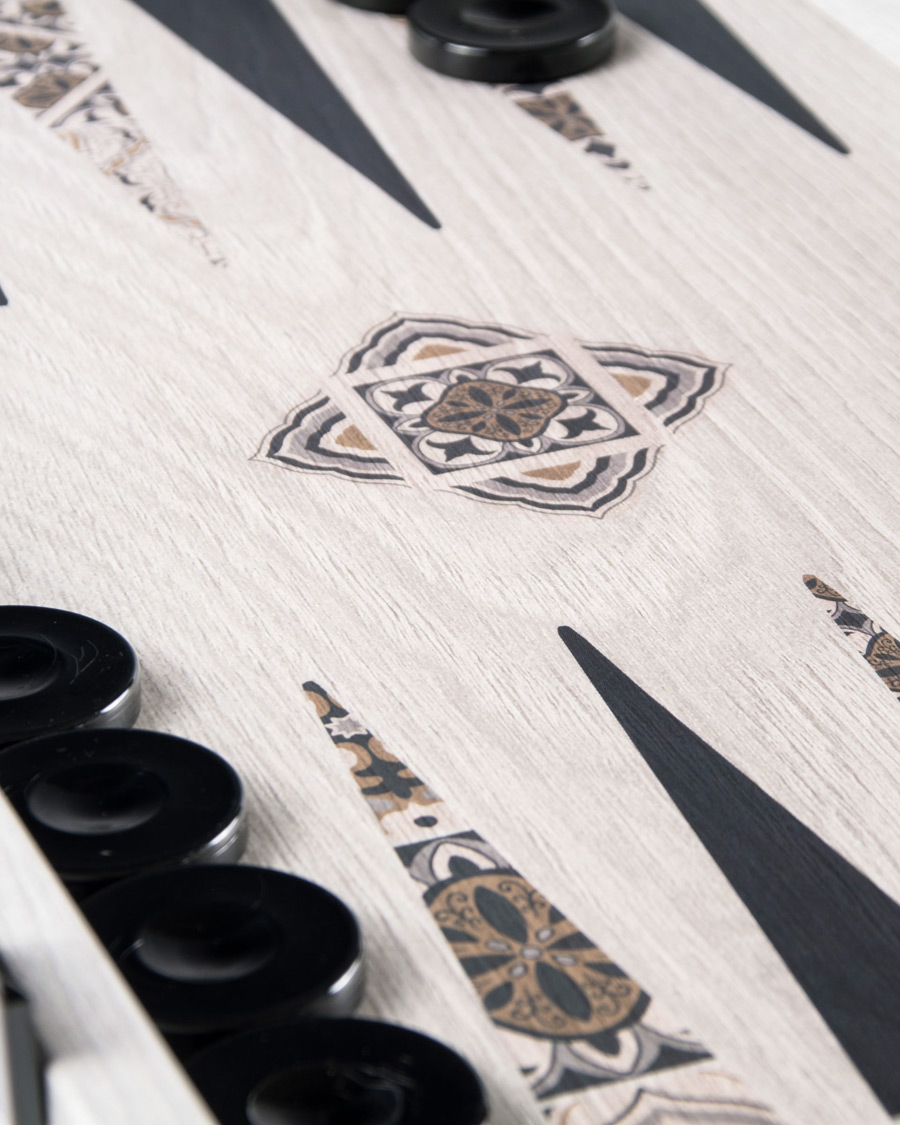 Heren | Lifestyle | Manopoulos | Wooden Creative Moroccan Mosaic Backgammon 