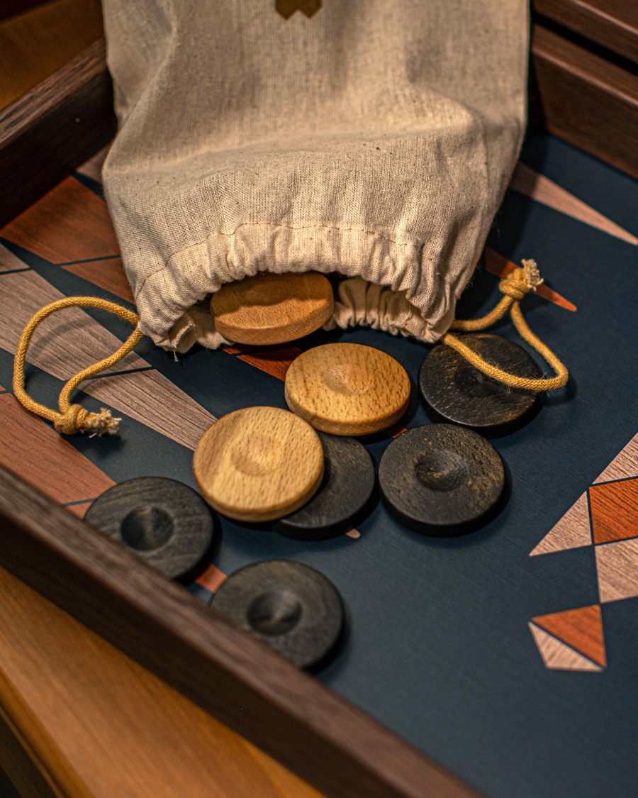Heren | Manopoulos Wooden Creative Boho Chic Backgammon | Manopoulos | Wooden Creative Boho Chic Backgammon