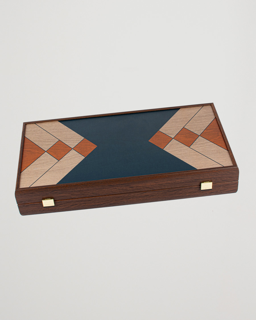 Heren | Spellen | Manopoulos | Wooden Creative Boho Chic Backgammon
