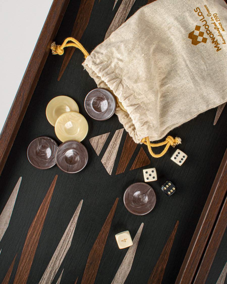 Heren | Voor de thuisliefhebber | Manopoulos | Wooden Creative Minimalistic Backgammon 