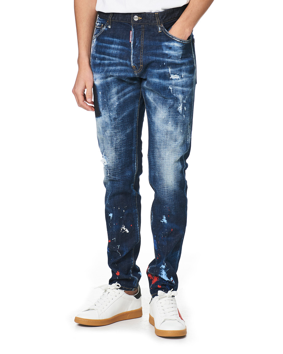 Heren | Jeans | Dsquared2 | Cool Guy Jeans Navy Blue