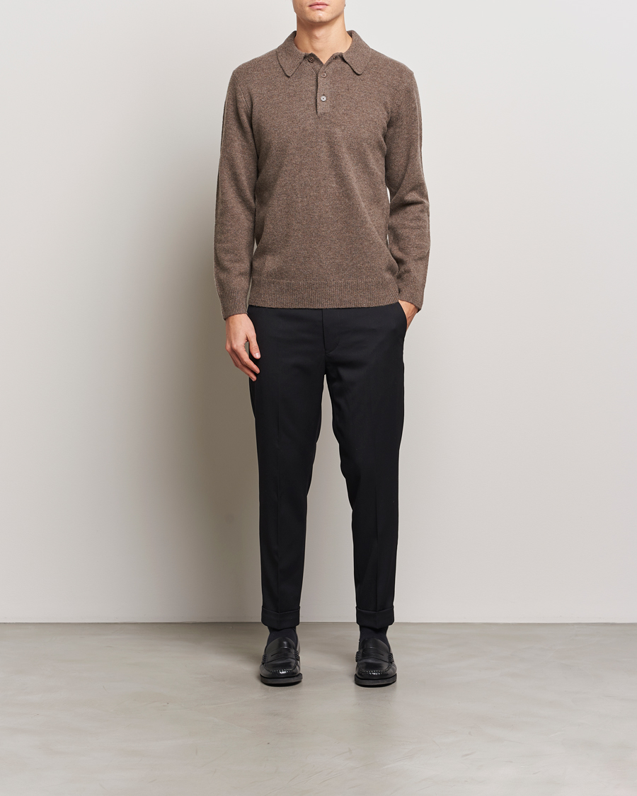 Heren | Broeken | Filippa K | Terry Cropped Trousers Black