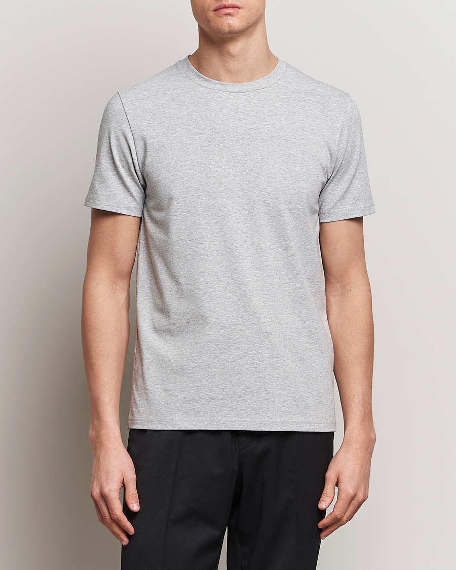 Heren | Afdelingen | Filippa K | Soft Lycra Tee Light Grey Melange