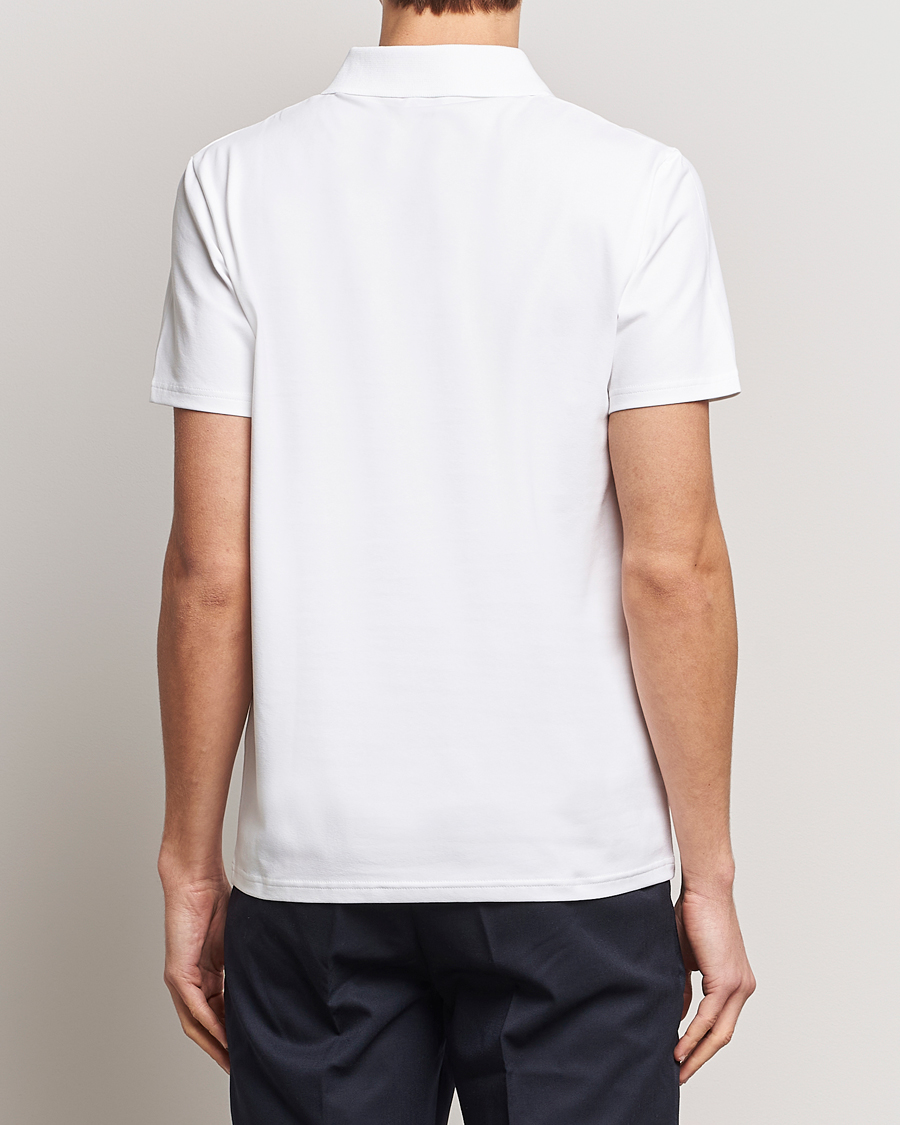 Heren | Polo's | Filippa K | Soft Lycra Polo Tee White