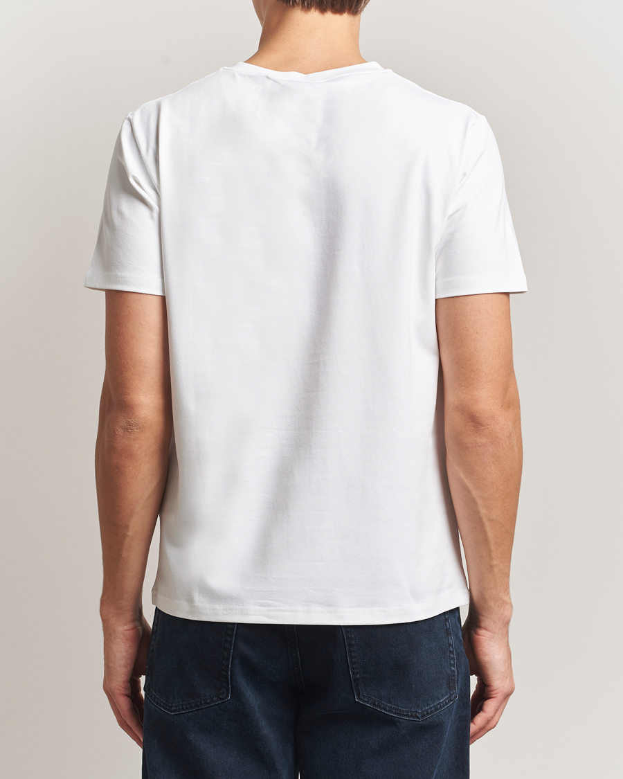 Heren | T-shirts | Filippa K | Soft Lycra V-Neck Tee White