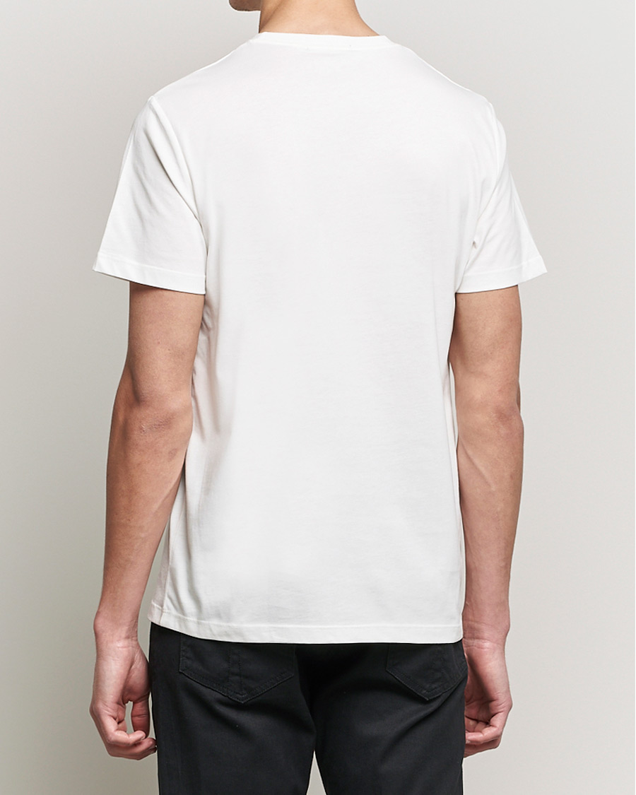 Heren | T-shirts | Fred Perry | Tram Line Pannel Tee Snow White