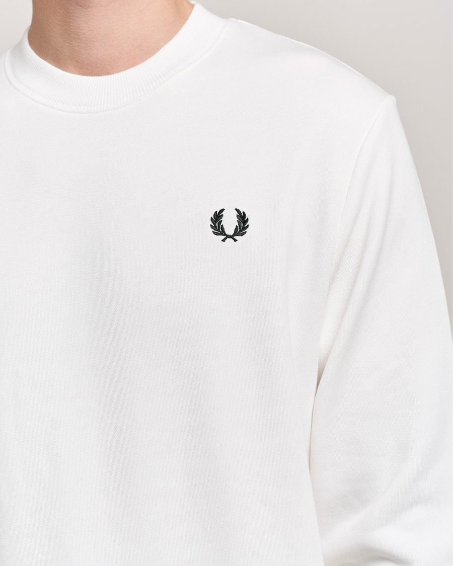 Heren | Truien | Fred Perry | Crew Neck Sweatshirt Snow White