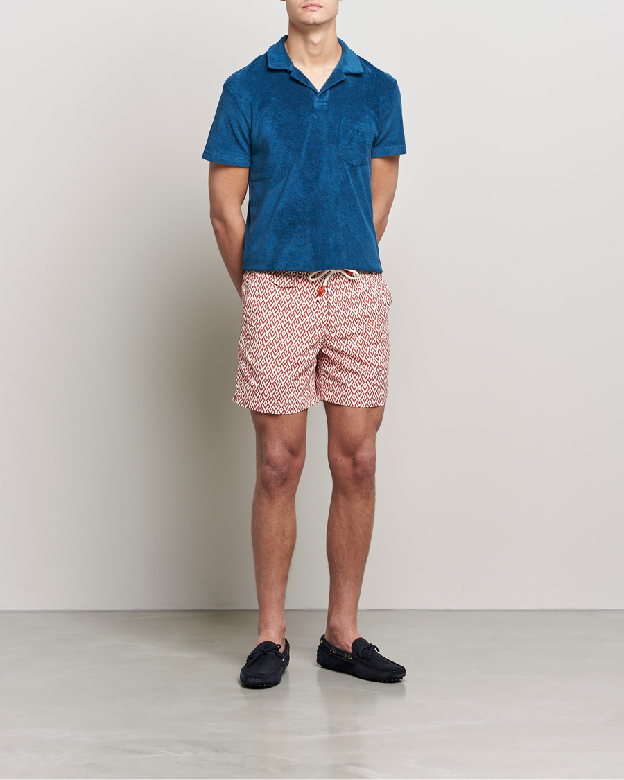 Heren | Polo's | Orlebar Brown | Terry Polo Oceanic Blue