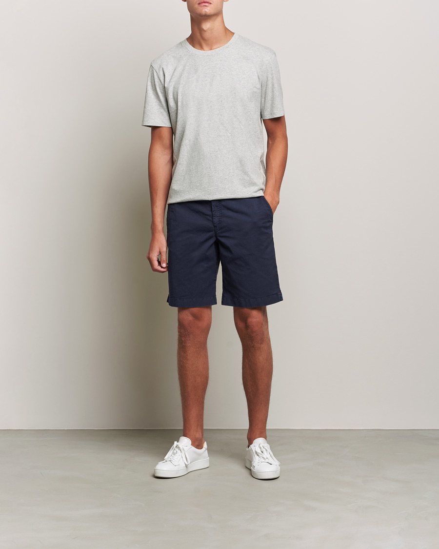 Heren | Korte broek | Orlebar Brown | Dane Cotton Twill Shorts Night Iris