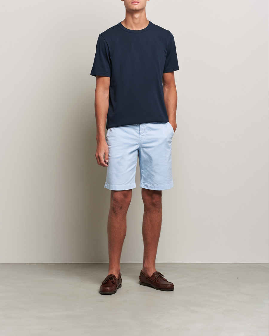 Heren | Korte broek | Orlebar Brown | Dane Cotton Twill Shorts Ice Blue
