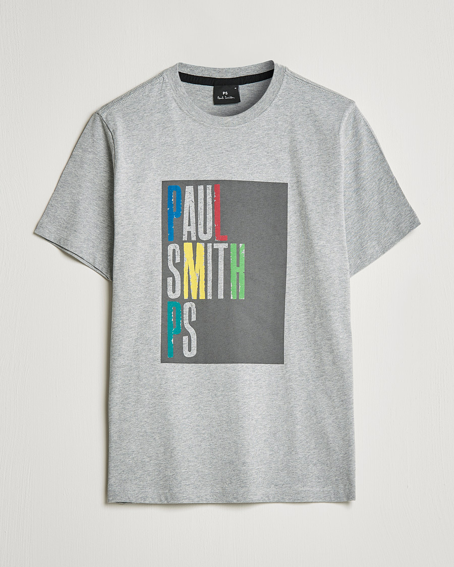Heren | T-shirts | PS Paul Smith | Organic Cotton Tee Grey