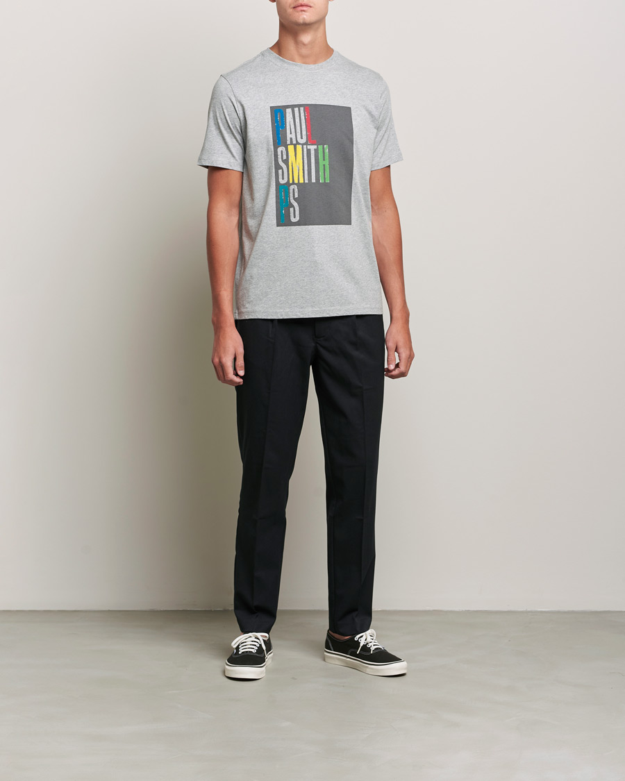 Heren | T-shirts | PS Paul Smith | Organic Cotton Tee Grey