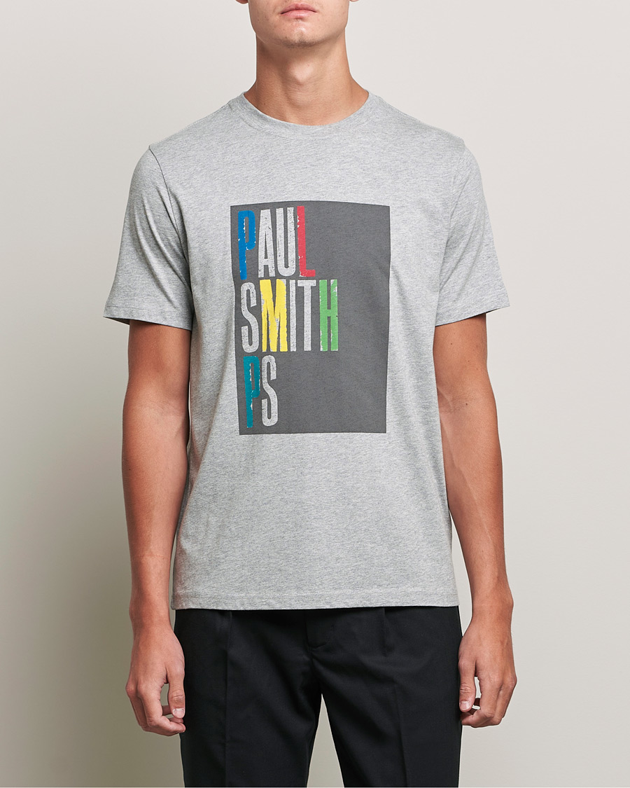 Heren | T-shirts | PS Paul Smith | Organic Cotton Tee Grey