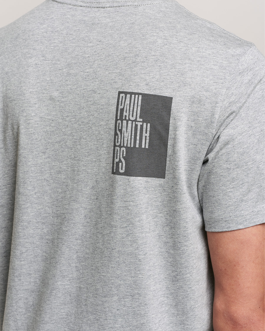 Heren | T-shirts | PS Paul Smith | Organic Cotton Tee Grey