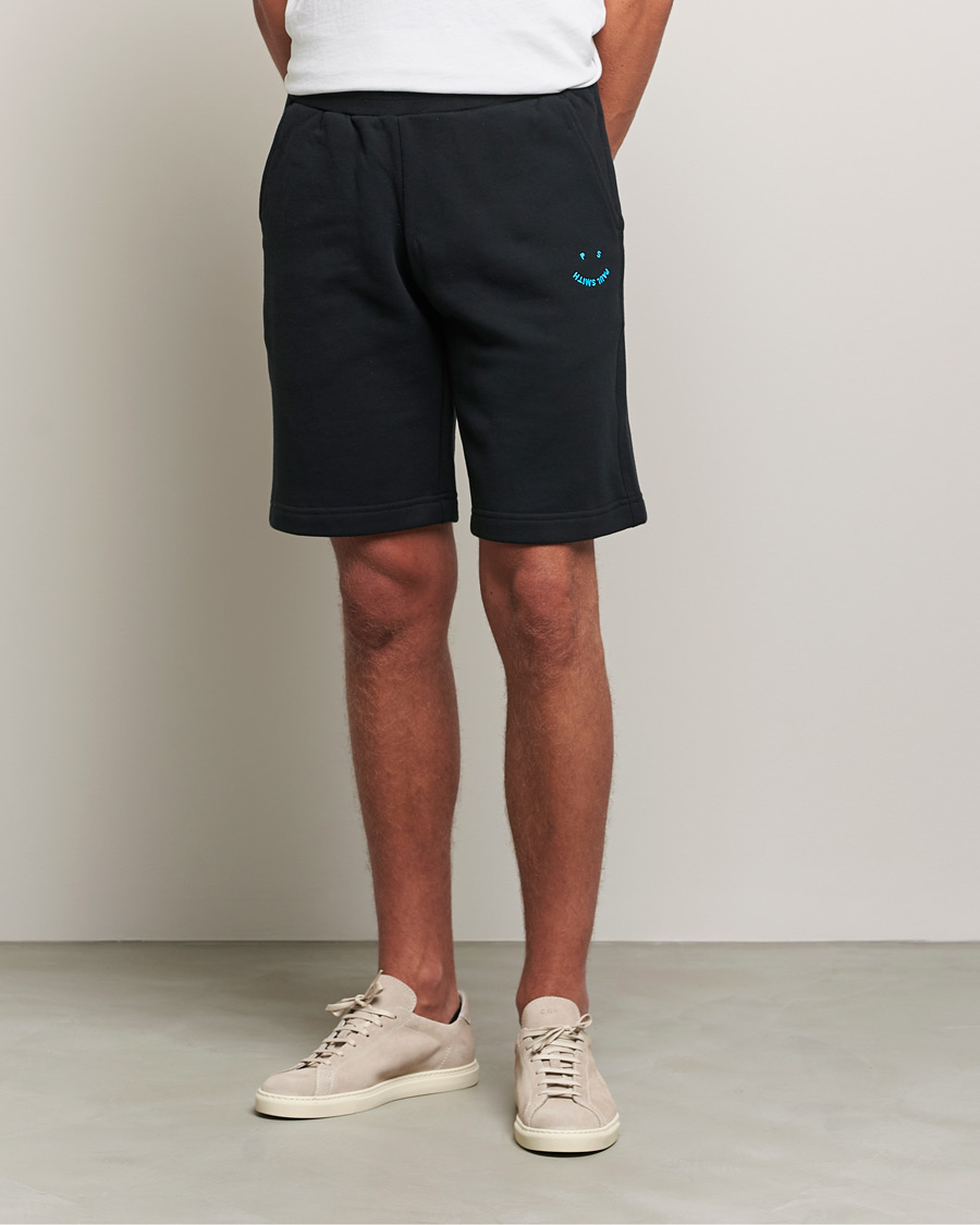 Heren | Korte broek | PS Paul Smith | Happy Organic Cotton Shorts Black