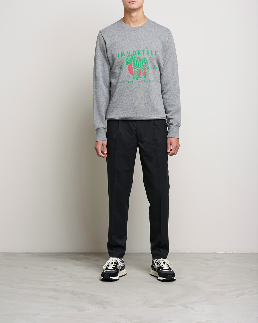 Heren | Truien | PS Paul Smith | Immortale Organic Cotton Sweatshirt Grey