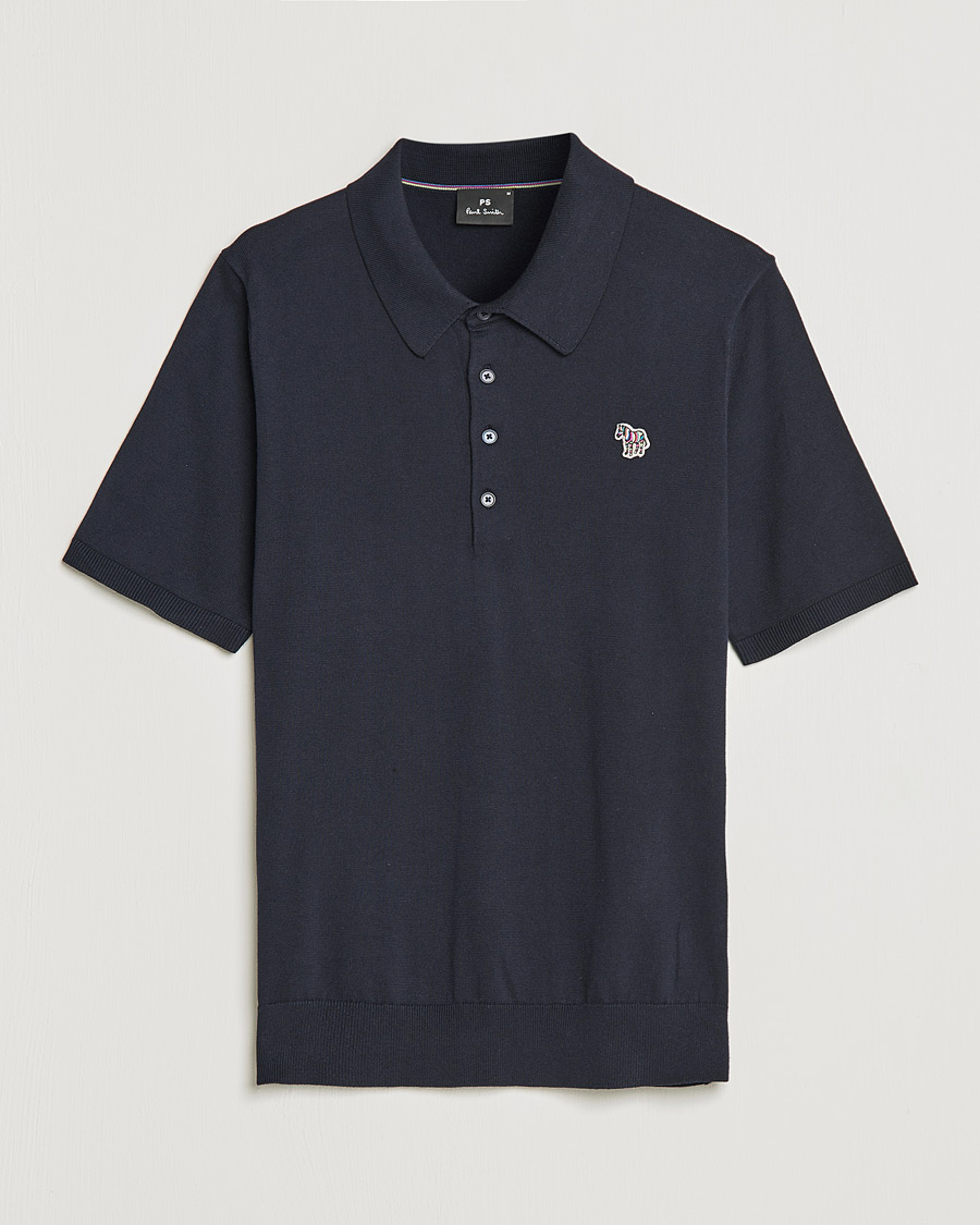 Heren | Polo's | PS Paul Smith | Pullover Polo Navy