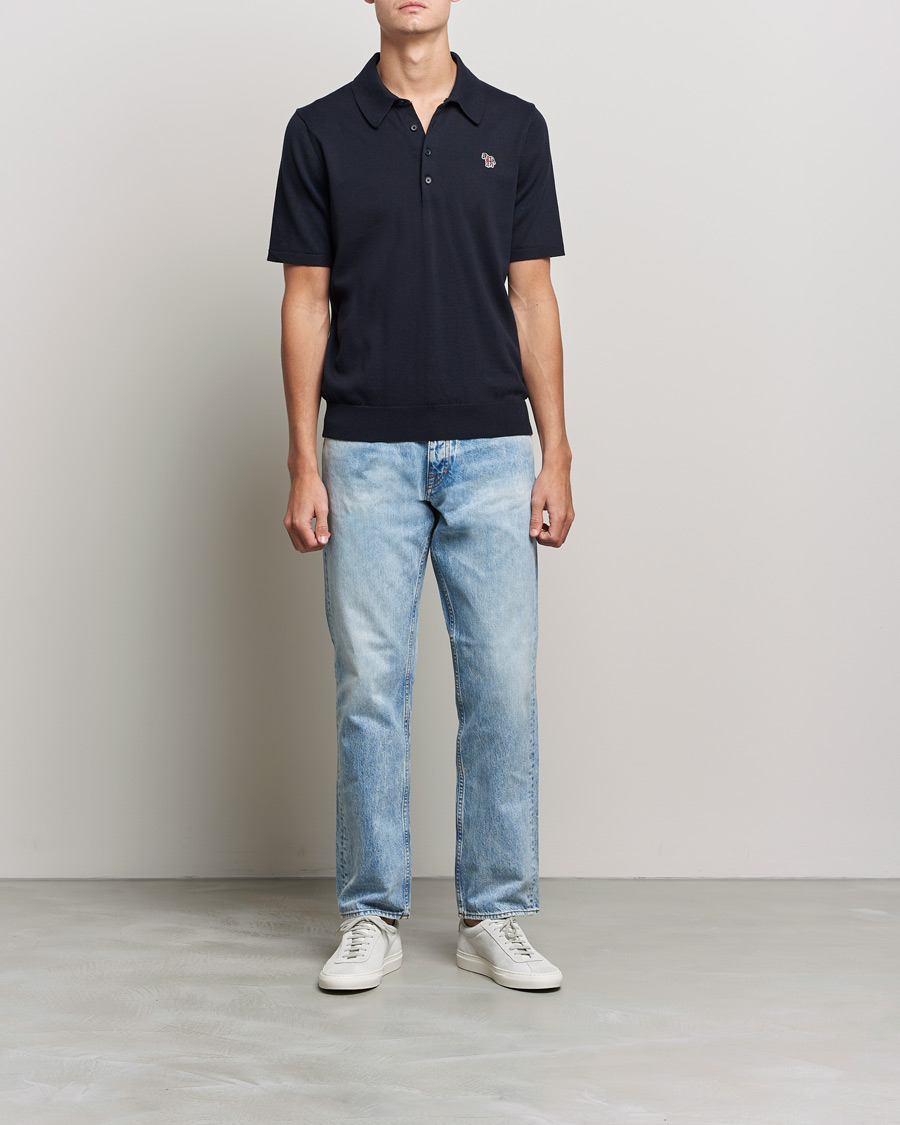 Heren | Polo's | PS Paul Smith | Pullover Polo Navy
