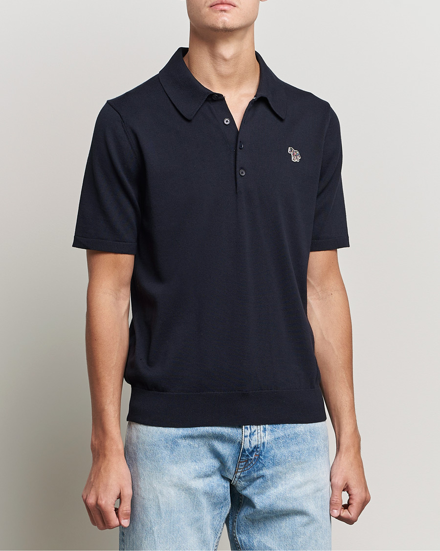 Heren | Polo's | PS Paul Smith | Pullover Polo Navy