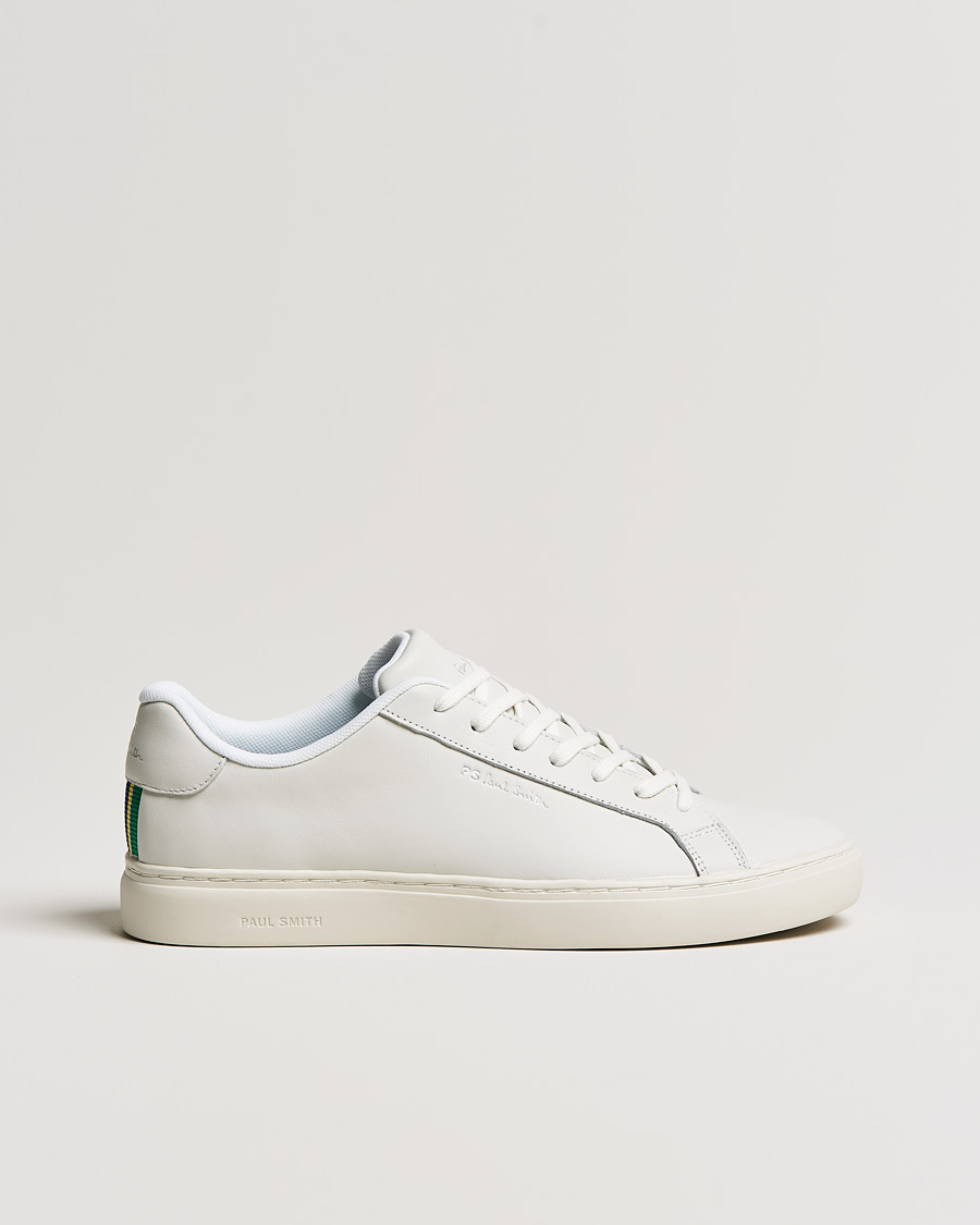 Heren | PS Paul Smith Rex Leather Sneaker White | PS Paul Smith | Rex Leather Sneaker White