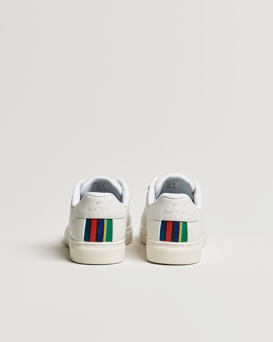 Heren | PS Paul Smith Rex Leather Sneaker White | PS Paul Smith | Rex Leather Sneaker White
