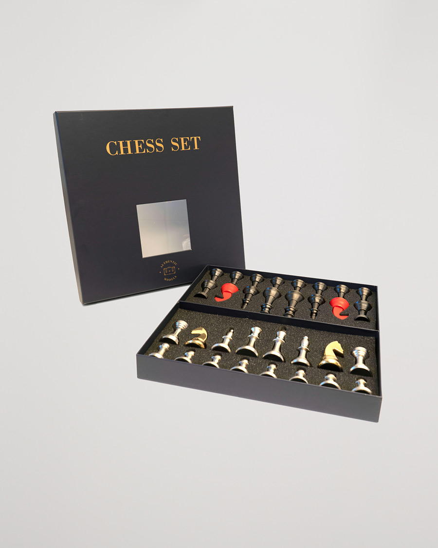 Heren | Lifestyle | Authentic Models | Chess Set Metal 